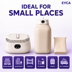 Portable Electric Cloth Dryer | Light Weight | UV Sterilization | Dries 9 Clothes at once | 7-Hour Timer | Home & Travel Essentials