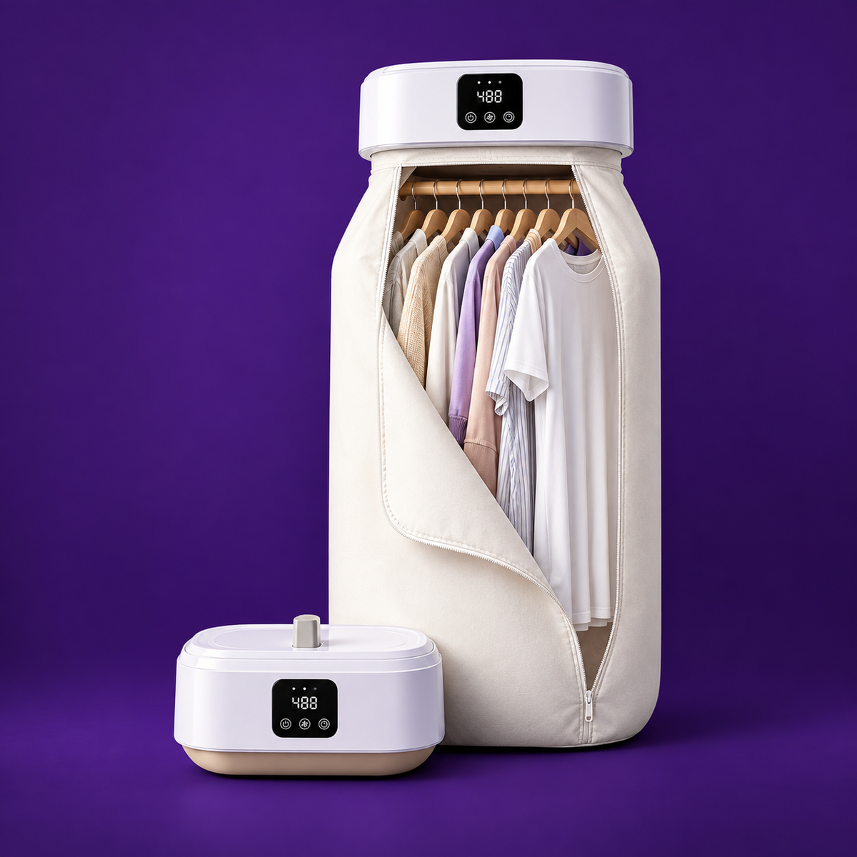 Portable Cloth Dryer | Dries 9 Clothes at once | 8 Hour Timer
