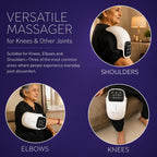 Cordless Knee Massager – 3‑in‑1 Heat, Vibration & Red Light Therapy for Joint Comfort